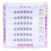 Cosluxeขนตาปลอม Winky Eyes Bubble Gum Eyelashes Douyin Style No.02 Coconut Kiss(36ช่อ/ชุด)