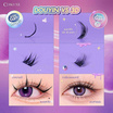 Cosluxeขนตาปลอม Winky Eyes Bubble Gum Eyelashes Douyin Style No.02 Coconut Kiss(36ช่อ/ชุด)