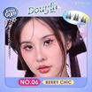 Cosluxe ขนตาปลอม Winky Eyes Bubble Gum Eyelashes Douyin Style No.06 Berry Chic (36ช่อ/ชุด)