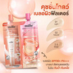 Mille ไพร์เมอร์คุชชั่น Duo Primer Glow Cushion 4 X4 กรัม (แพ็ก 6 ชิ้น)