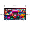 LG ทีวี AI UA84 สมาร์ททีวี 55 นิ้ว รุ่น 55UA8450PSA