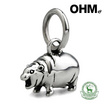 OHM X Moo Deng Charm จี้ หมูเด้ง เครื่องประดับเงินแท้ Silver 925