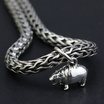 OHM X Moo Deng Charm จี้ หมูเด้ง เครื่องประดับเงินแท้ Silver 925