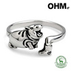 OHM X Moo Deng แหวนหมูเด้ง เครื่องประดับเงินแท้ Silver 925