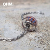 OHM Art Toy Jewelry สร้อยสแตนเลส แก้ว รุ่น Scales Of Truth