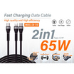 D-Power สายชาร์จ 2in1 รุ่น CB-S10 2in1