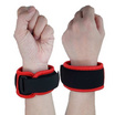ถุงทราย ถ่วงน้ำหนัก รัดข้อมือข้อเท้า 125 กรัม สีแดง (แพ็ก2ชิ้น)