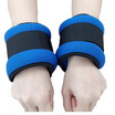 ถุงทราย ถ่วงน้ำหนัก รัดข้อมือข้อเท้า 500 กรัม สีน้ำเงิน (แพ็ก2ชิ้น)