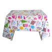 POLYHOME พลาสติกปูโต๊ะ ผ้าปูโต๊ะ ลาย KI135/300 หน้ากว้าง 54 นิ้ว x ความยาว 1.5 เมตร