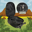 FLYTE MIDI 18 INCH DARWIN THE DINOSAUR สกู๊ตเตอร์กระเป๋าเดินทางเด็ก 18 นิ้ว ลายไดโนเสาร์