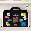 ROPAMODA กระเป๋าใส่โน้ตบุ๊คพุดเดิ้ล Brunch Brother 13 Type Poodle Open Laptop Pouch