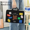 ROPAMODA กระเป๋าใส่โน้ตบุ๊คพุดเดิ้ล Brunch Brother 13 Type Poodle Open Laptop Pouch