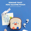 ROPAMODA กระเป๋าซิลิโคน Romane Toast Mini Silicone Pouch
