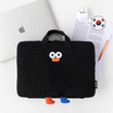 ROPAMODA กระเป๋าใส่โน้ตบุ๊คขนปุย Brunch Brother 15-inch Pom-Pom Booklet Wide Laptop Pouch