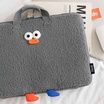 ROPAMODA กระเป๋าใส่โน้ตบุ๊คขนปุย Brunch Brother 15-inch Pom-Pom Booklet Wide Laptop Pouch