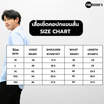 THE ROOM'S เสื้อเชิ้ตแขนสั้นคอปก ผ้าอ็อกฟอร์ด สีขาว