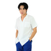 THE ROOM'S เสื้อเชิ๊ตฮาวาย สีขาว