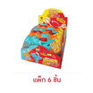 ทอยส์คาสเซิล อมยิ้มไดโนกันป๊อปกลิ่นผลไม้ 10 กรัม คละแบบ (แพ็ก 6 ชิ้น)