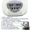 SKG พัดลมโซลาร์เซลล์ 12 นิ้ว รุ่น SK-125L