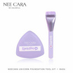 Nee Cara ชุดเซ็ทแปรงแต่งหน้า Unicorn Foundation Tool Kit N404 (2ชิ้น/ชุด)