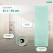Bewell เสื่อโยคะกันลื่น Professional Yoga Mat ยางธรรมชาติ TPE หนา 6 mm.