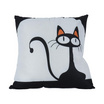 Kireo หมอนอิง Black Cat Model PIW-101 White