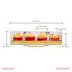 คัพเค้กส้มแมนดาริน Bow Bakery