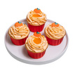 คัพเค้กส้มแมนดาริน Bow Bakery