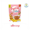 จินเจน น้ำตาล 0% 25 กรัม (5 กรัม x 5 ซอง) (แพ็ก 6 ถุง)