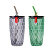 RRS แก้วคริสตัล พร้อมฝา+หลอด 510 ml. Luxury Design