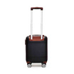 SUN SIRI กระเป๋าเดินทาง ABS 4 ล้อคู่ รุ่น 928 สีดำ