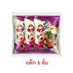 เถ้าแก่น้อย สาหร่ายอบกรอบ รสกิมจิ 12 กรัม (แพ็ก 6 ชิ้น)