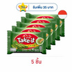 เดลฟี่ เทคอิทขนมช็อกโกแลตรสชาเขียว 4F 35 กรัม