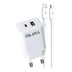 Okawa ชุดชาร์จ Type C to L รุ่น HC-15/Ci