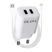 Okawa ชุดชาร์จ Lightning รุ่น HC-14/i
