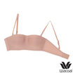 Wacoal ชุดชั้นในไร้โครง (เกาะอก/สลับสายบ่า)Surprise Wireless Top Bra รุ่น WB9V09 สีเนื้ออมชมพู