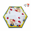 ร่มสั้นพับได้ Hello Kitty X Butterbear ขนาด 20 นิ้ว 3 ตอน กันยูวี พร้อมปลอกใส่ร่ม