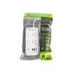 Sheepola ปลั๊กไฟ 2 ช่อง 2 USB 1 TypeC สายยาว 5 เมตร รุ่น SP-PS00801