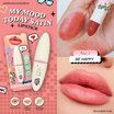 Lemon Me ลิปสติก My Mood Today Satin Lipstick 4 กรัม