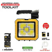 SHINING ไฟสปอตไลท์ LED Solar Floodlight+Toolkit 50W (ฟรีเครื่องมือช่าง)