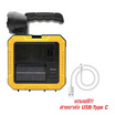 SHINING ไฟสปอตไลท์ LED Solar Floodlight+Toolkit 50W (ฟรีเครื่องมือช่าง)