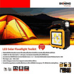 SHINING ไฟสปอตไลท์ LED Solar Floodlight+Toolkit 50W (ฟรีเครื่องมือช่าง)