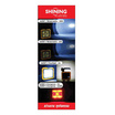 SHINING ไฟสปอตไลท์ LED Solar Floodlight+Toolkit 50W (ฟรีเครื่องมือช่าง)