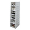 TS Modern Living กล่องวางรองเท้า 6 ชั้น ฝาใสสีขาว