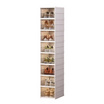 TS Modern Living กล่องวางรองเท้า 8 ชั้น ฝาใสสีขาว
