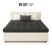 Home Best Topper ใยขนห่านเทียม หนา 6 นิ้ว ลายบุ๋ม สีเทาเข้ม