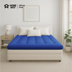 Home Best Topper ใยขนห่านเทียม หนา 6 นิ้ว ลายบุ๋ม สีกรม