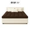 Home Best Topper ใยขนห่านเทียม หนา 6 นิ้ว ลายบุ๋ม สีน้ำตาล