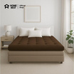 Home Best Topper ใยขนห่านเทียม หนา 6 นิ้ว ลายบุ๋ม สีน้ำตาล