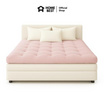 Home Best Topper ใยขนห่านเทียม หนา 6 นิ้ว ลายบุ๋ม สีชมพู